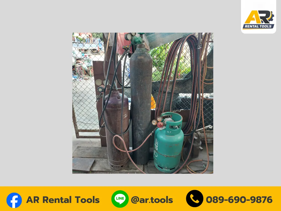 ชุดแก๊สตัดเหล็ก ออกซิเจน + LPG — Oxy-LPG Cutting Set